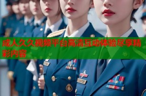 成人久久视频平台高清互动体验尽享精彩内容