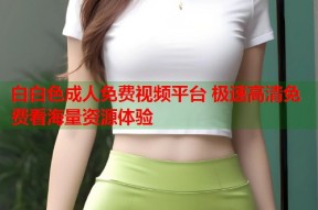 白白色成人免费视频平台 极速高清免费看海量资源体验
