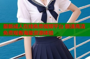 最新成人在线免费视频平台 极速高清免费观看海量资源体验