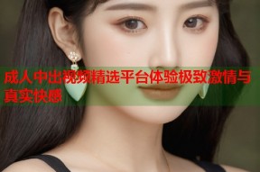 成人中出视频精选平台体验极致激情与真实快感