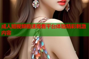 成人短视频极速观看平台体验精彩刺激内容