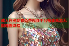 成人在线观看免费视频平台畅享高清无限观看体验