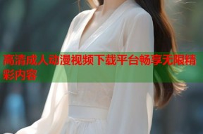 高清成人动漫视频下载平台畅享无限精彩内容