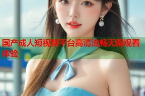 国产成人短视频平台高清流畅无限观看体验