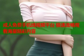 成人免费手机线视频平台 极速流畅观看海量精彩内容