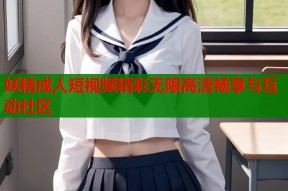 妖精成人短视频精彩无限高清畅享与互动社区